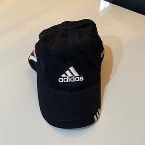 Adidas climacool hat. TaylorMade. Black with white adidas logo.